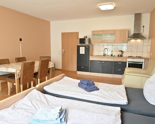 Appartment8-raum1-bett