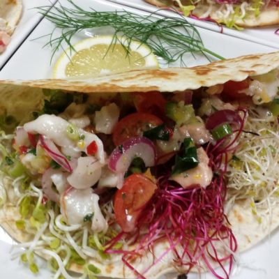 Ceviche aus Schottischem Lachs und Wolfsbarsch-003