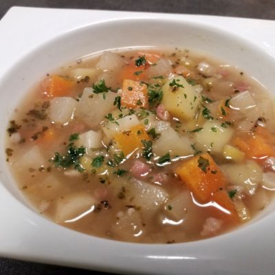 Krumbirasuppe - Saure Kartoffelsuppe