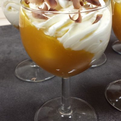 Mango-Maracuja Dessert mit Mascarpone