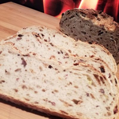 Vinschgauer Speckbrot geschnitten