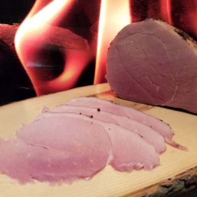 hausgemachter Kochschinken mit Honigkruste